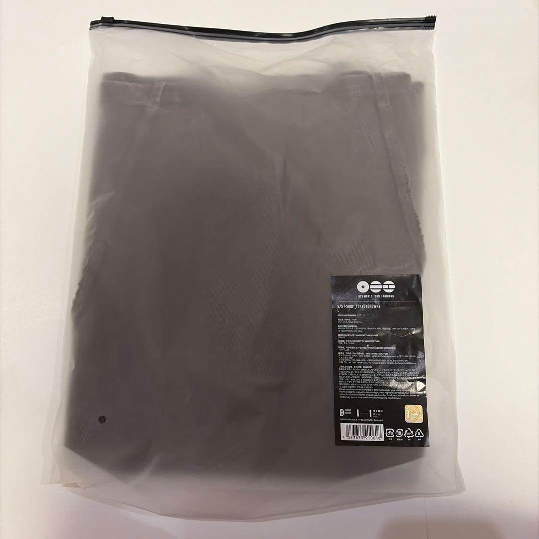 BTS ARIRANG アリラン ツアーグッズ Tシャツ ブラウン 茶 L