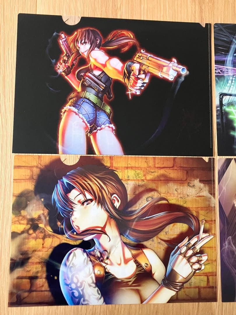 BLACK LAGOON ブラックラグーン クリアファイル レヴィ C80 限定