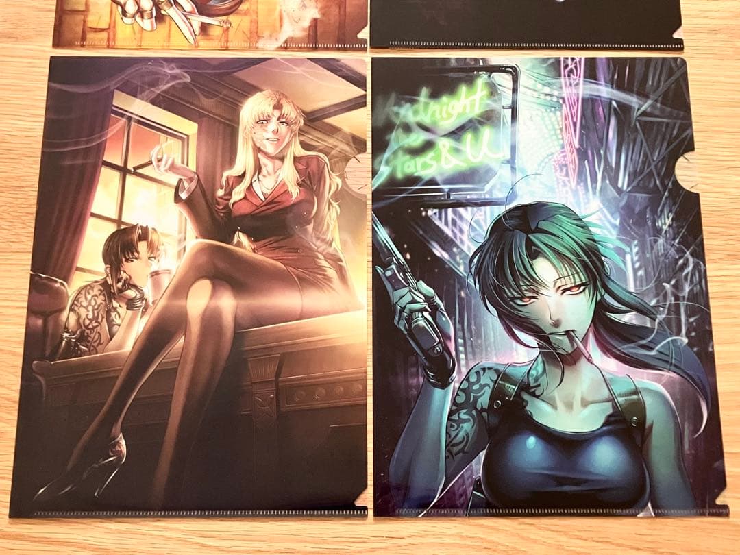 BLACK LAGOON ブラックラグーン クリアファイル レヴィ C80 限定