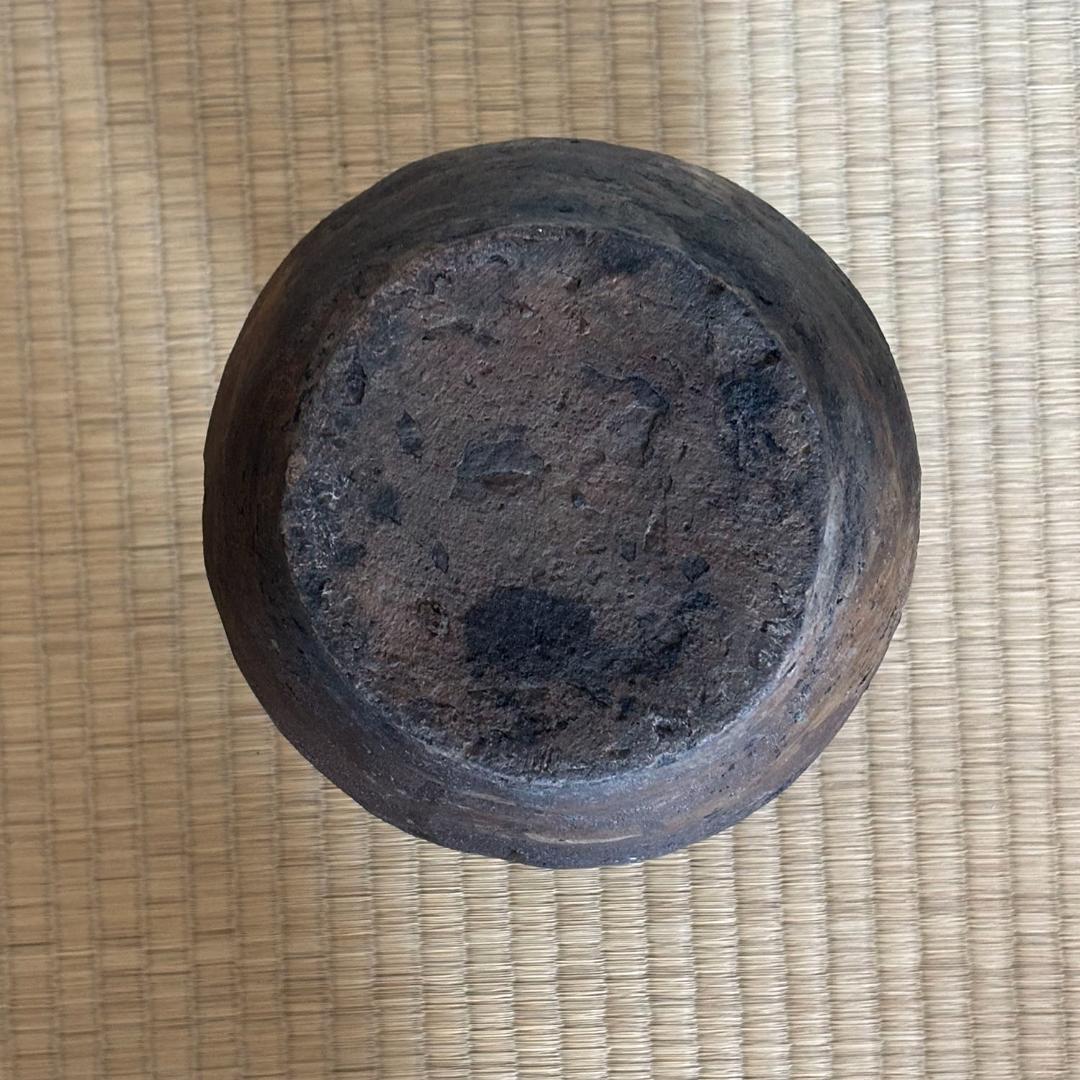 古越前写し 焼締壺 江戸後期～明治期 高さ23.5cm 古陶 床飾り