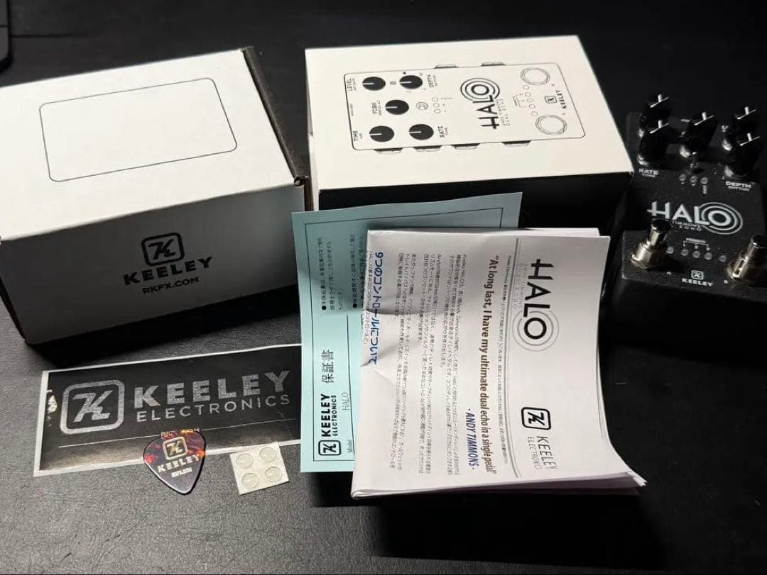 KEELEY HALO Andy Timmons dual echo 美品