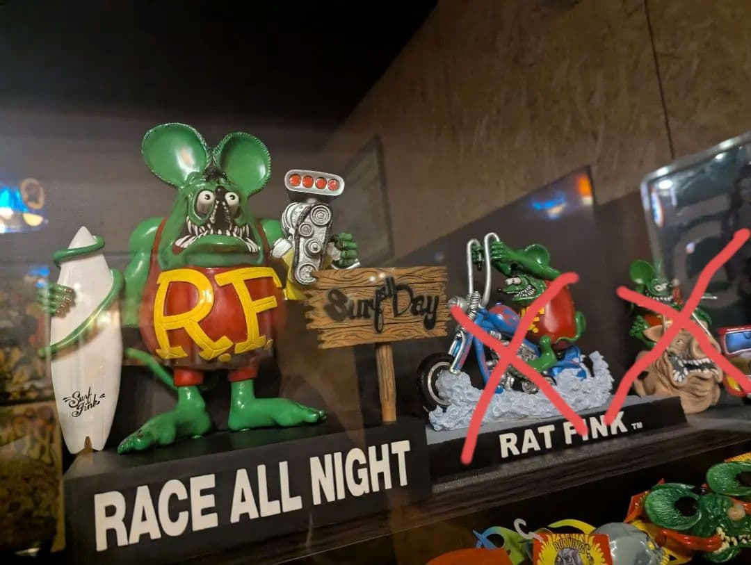 J　ラットフィンク　3体セット！