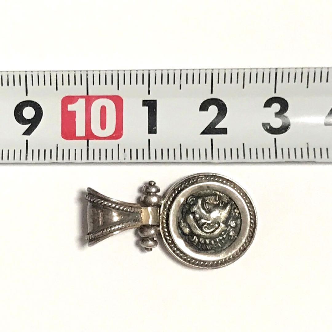 ローマ時代  アンティーク ペンダントトップ 古銭 アレキサンダー大王