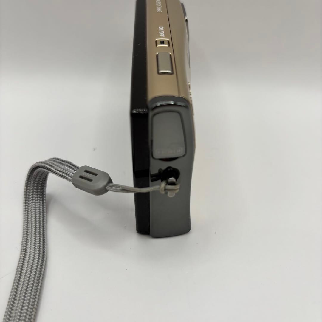 【美品】NIKON COOLPIX S60 ゴールド コンパクトデジタルカメラ