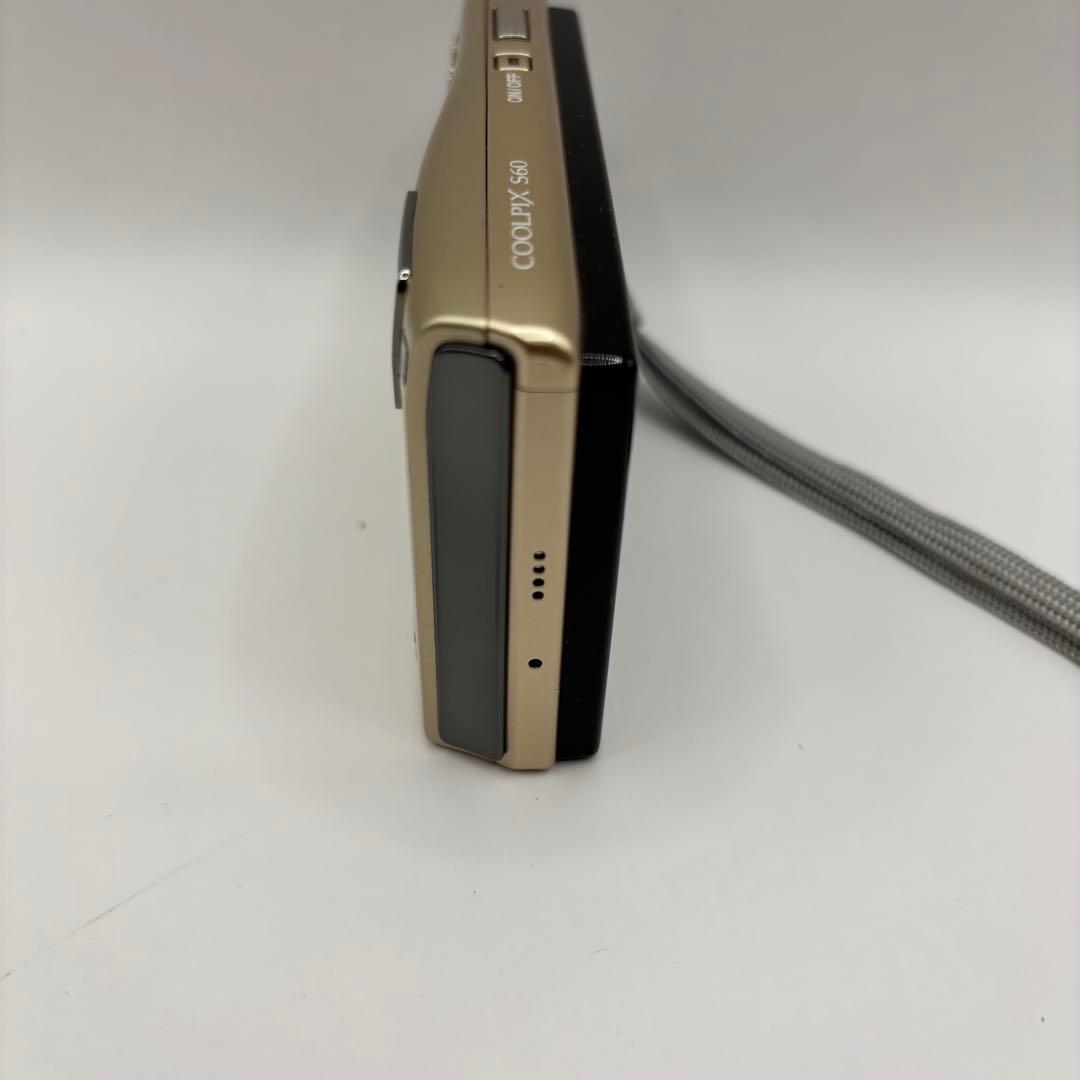 【美品】NIKON COOLPIX S60 ゴールド コンパクトデジタルカメラ