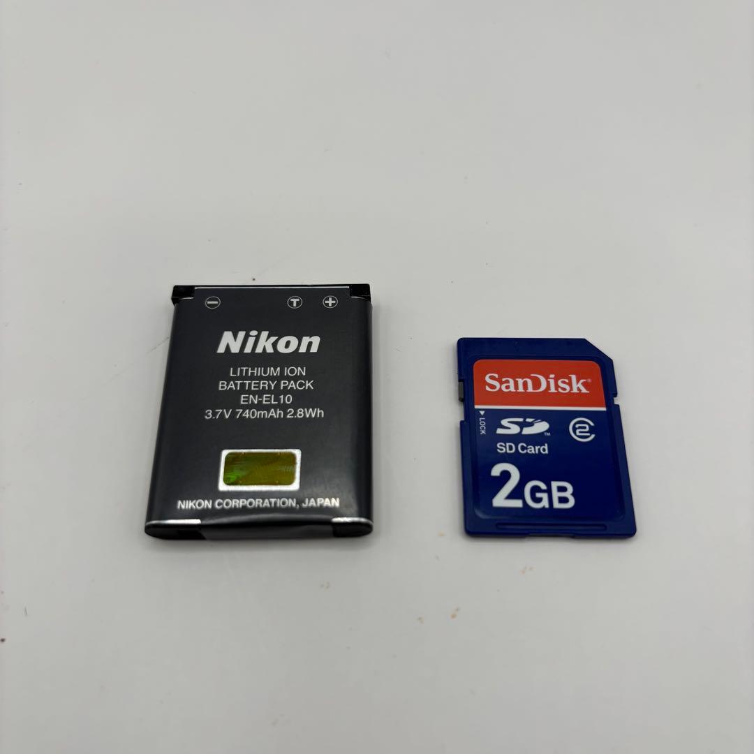 【美品】NIKON COOLPIX S60 ゴールド コンパクトデジタルカメラ