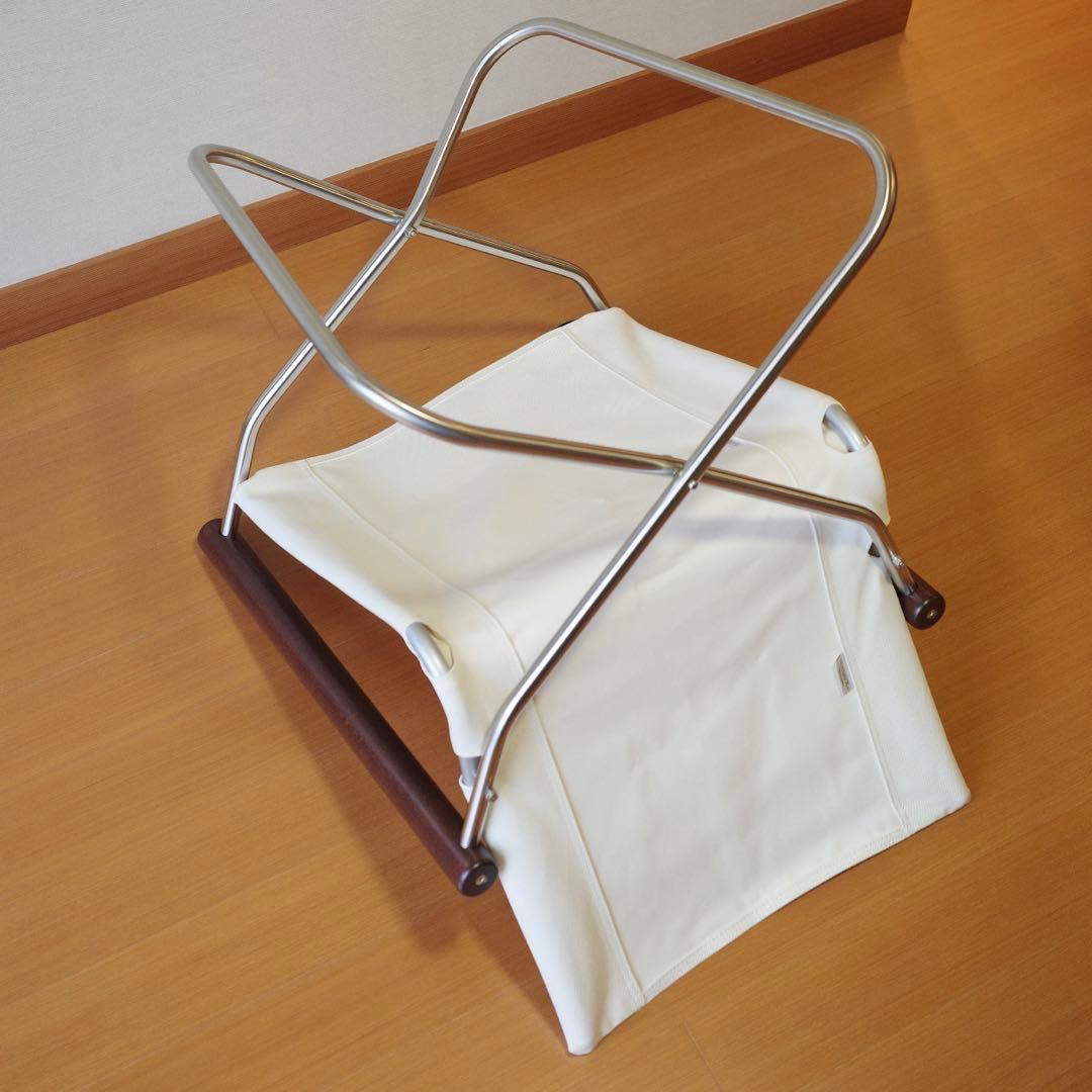 ニーチェアエックス80　ダークブラウン／ホワイト