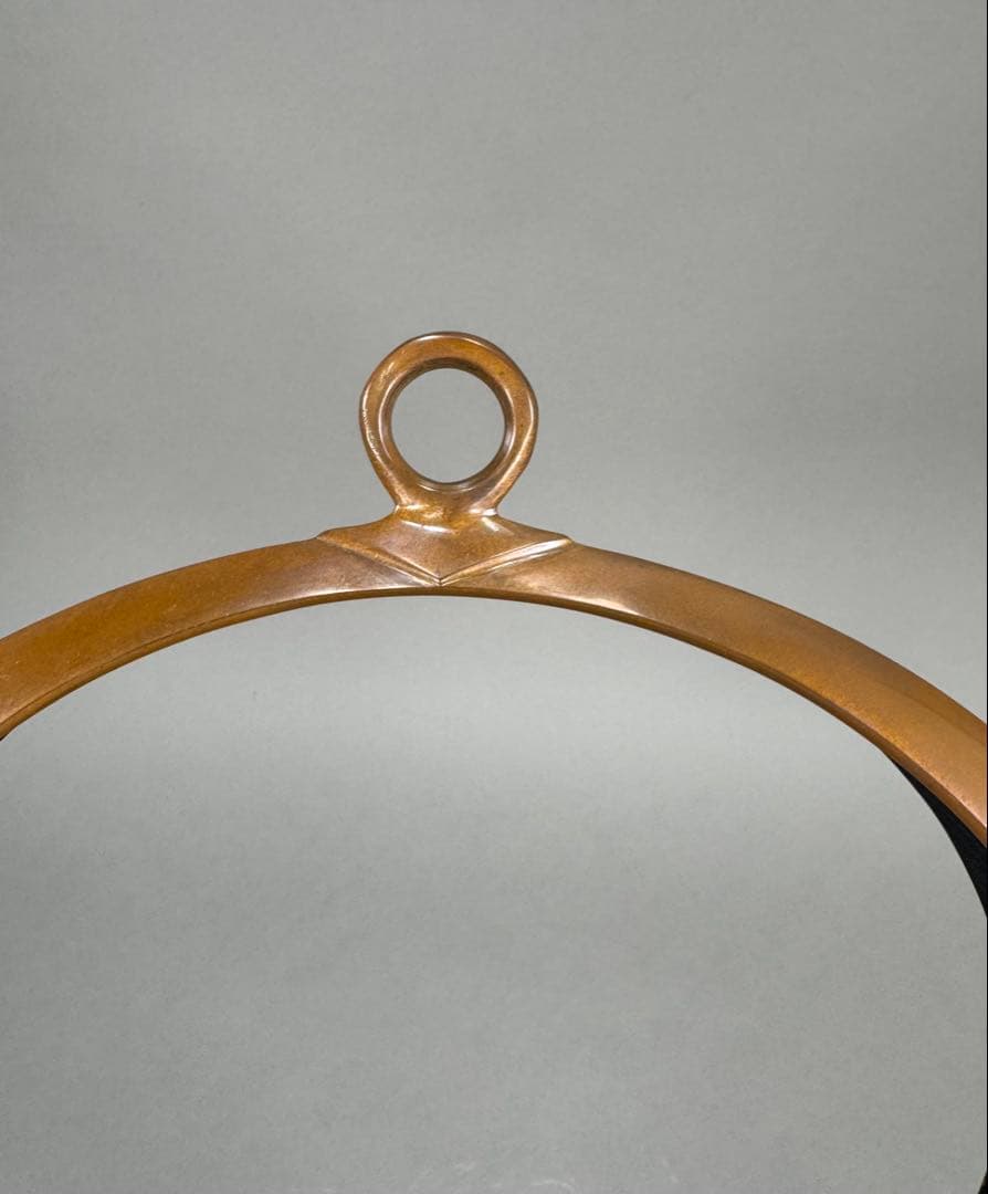 いけばな　池坊　満月唐銅吊花器　古流　草月流　小原流　花瓶　華道具　未使用