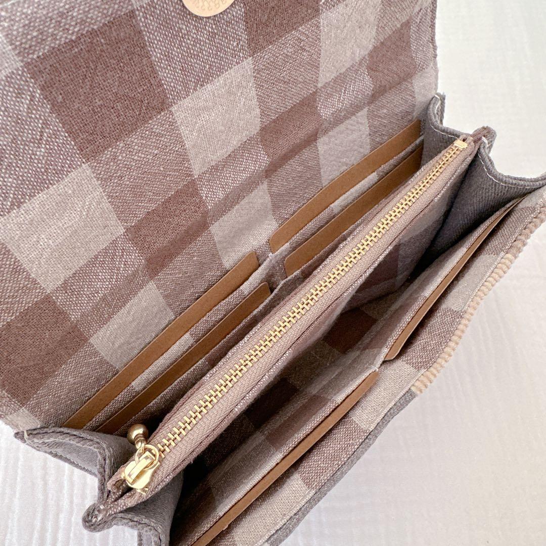 ハンドメイド　デニムリメイク長財布　【9