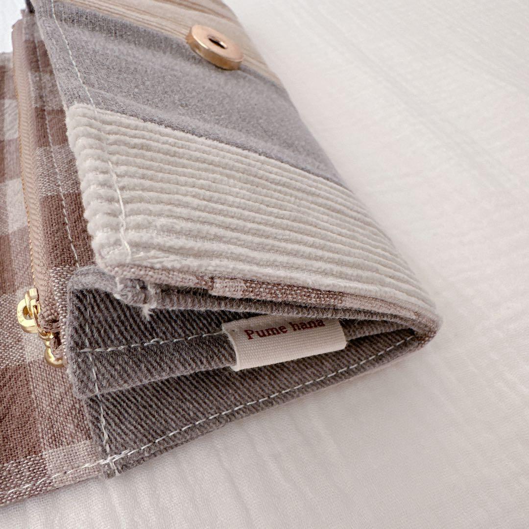 ハンドメイド　デニムリメイク長財布　【9