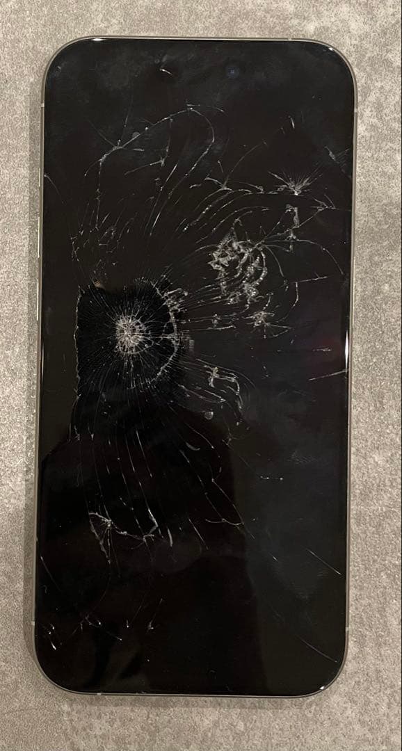 ジャンクiPhone15pro 256GB WhiteTitanium