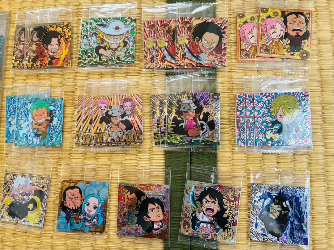 【未開封】ワンピース大海賊シールウエハース44枚セット
