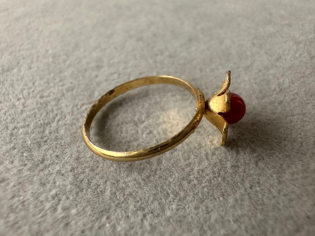 本珊瑚　サンコ　ピアス　イヤリング　指輪　まとめ　ヴィンテージ　アクセサリー