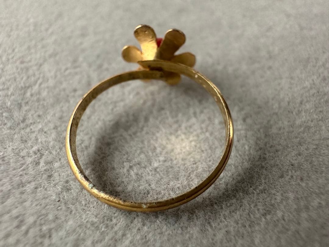 本珊瑚　サンコ　ピアス　イヤリング　指輪　まとめ　ヴィンテージ　アクセサリー