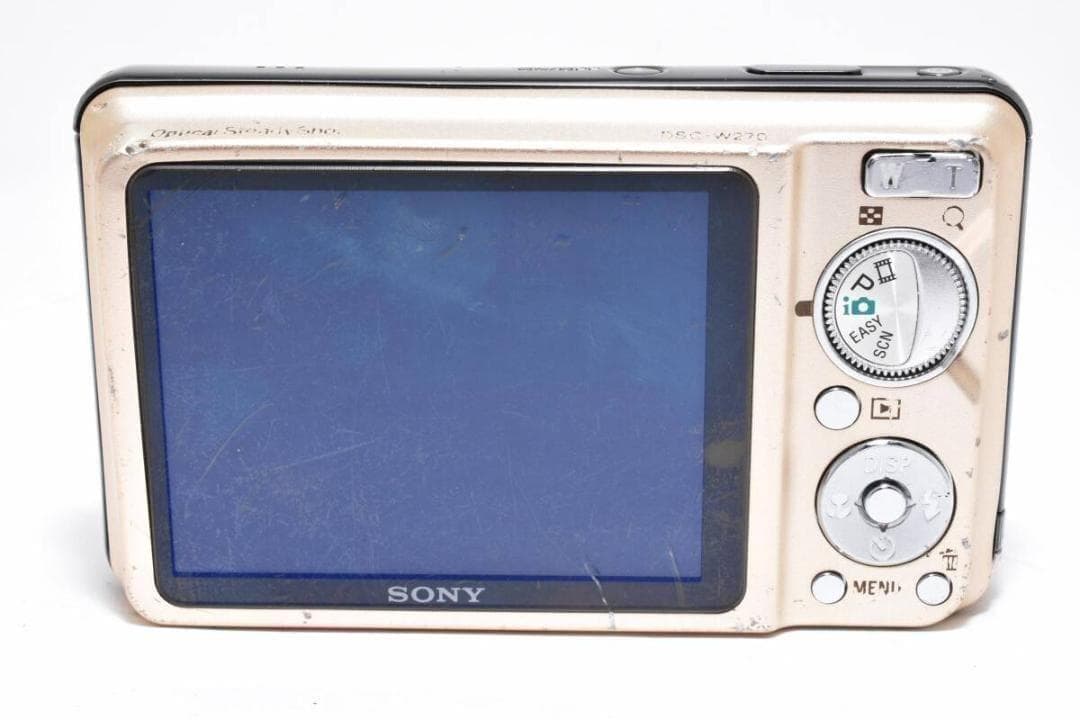 ソニー　SONY Cyber-shot DSC-W270 ゴールド ＃A413