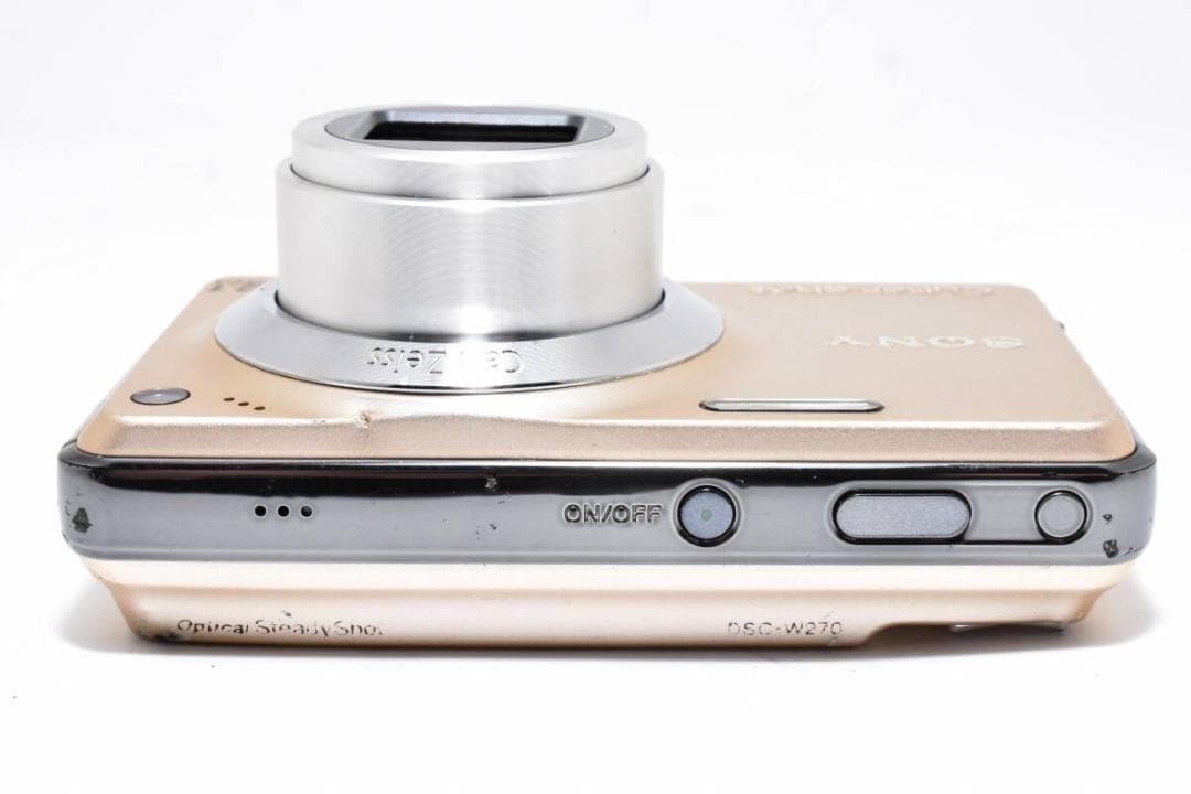 ソニー　SONY Cyber-shot DSC-W270 ゴールド ＃A413