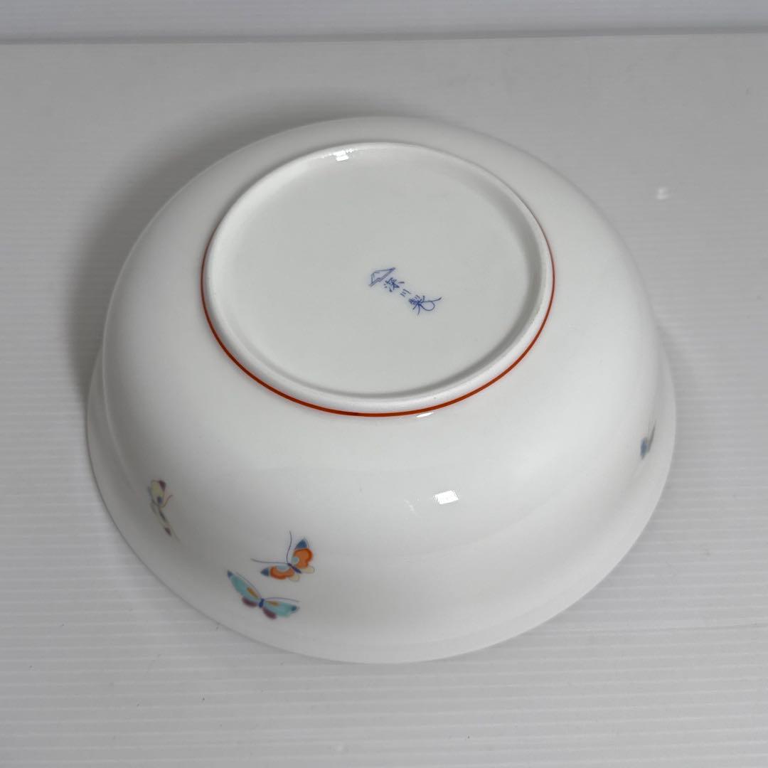 深川製磁 蝶 中皿、小判皿、深鉢 2箱11点セット