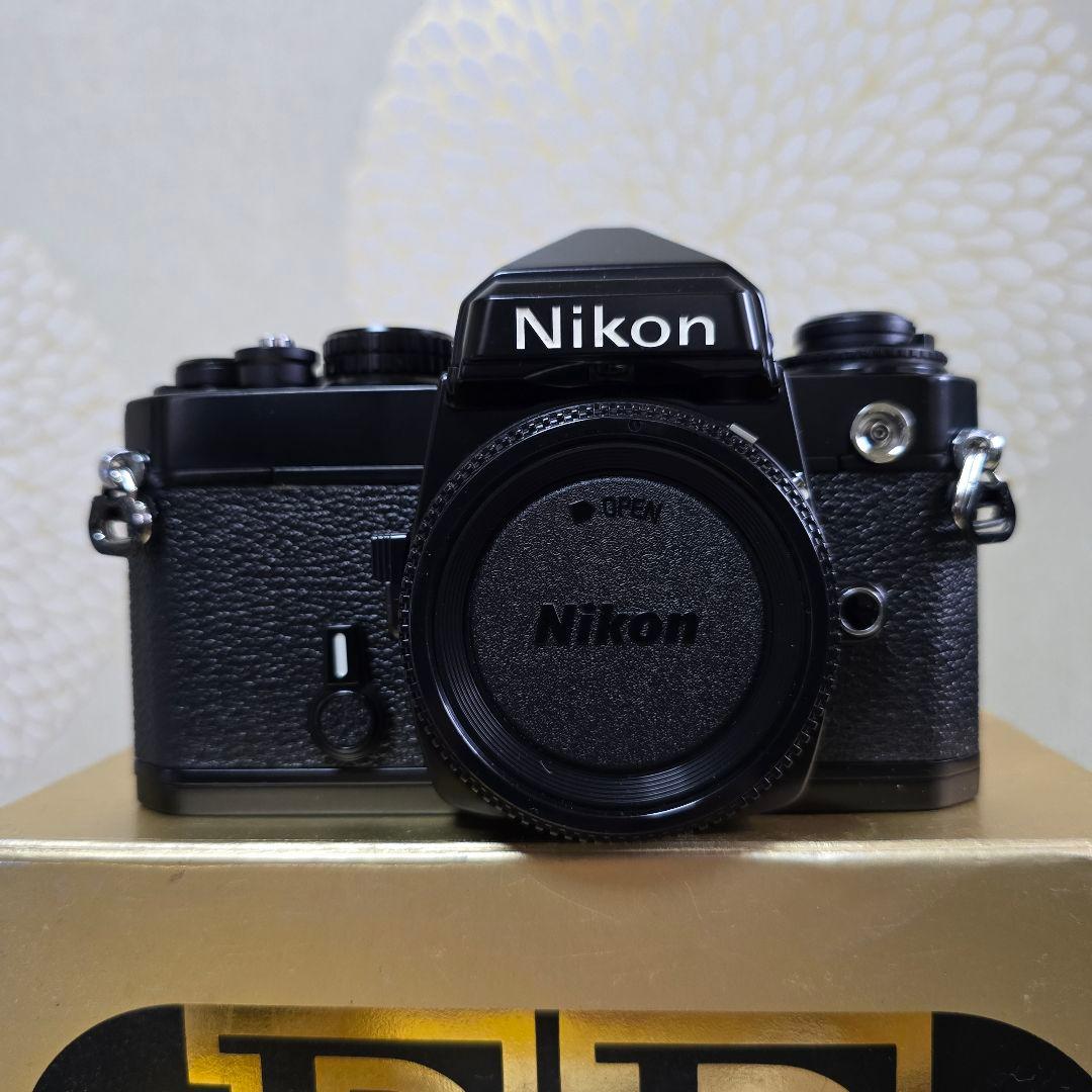 Nikon FE ブラック　箱、説明書付き　美品