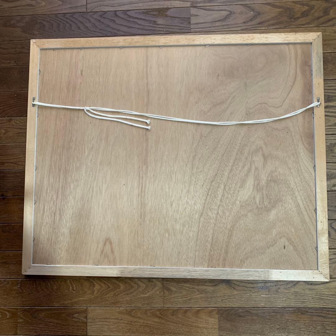 鈴木英人 現代アート 額装付き 絵画 壁掛け 絵 インテリア 船