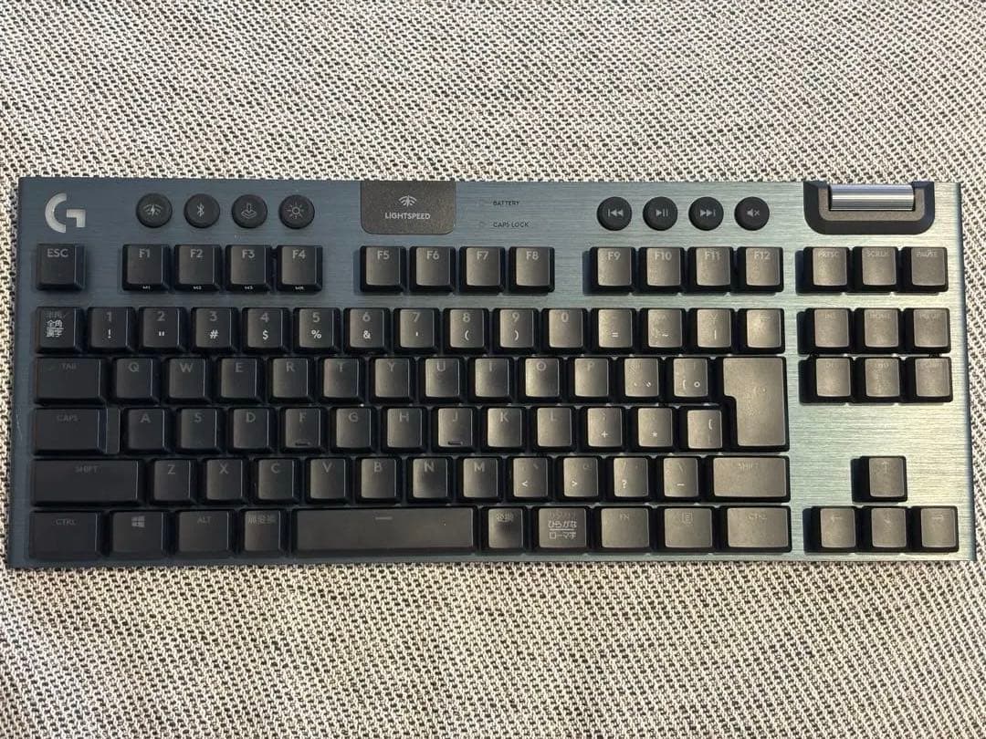ロジクール ゲーミングキーボード G913 TKL クリッキー