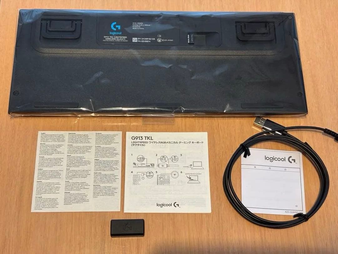 ロジクール ゲーミングキーボード G913 TKL クリッキー