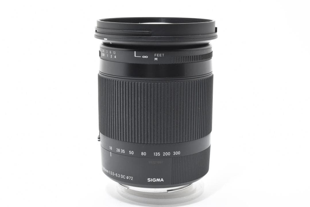 動確済 美品 シグマ 18-300 3.5-6.3 C DC OS EF#675