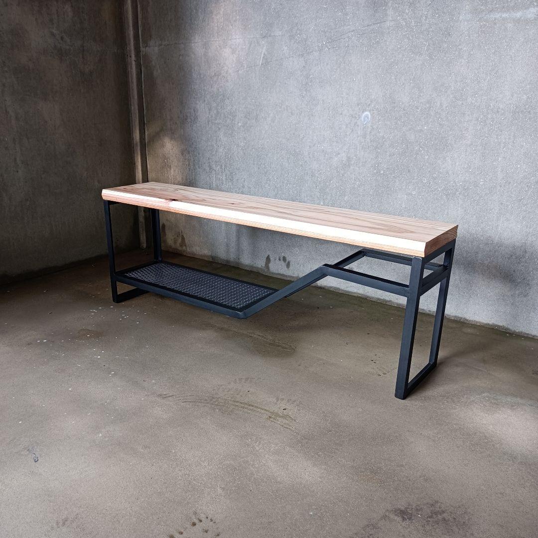 アイアンベンチ&シェルフコンボ　スツール