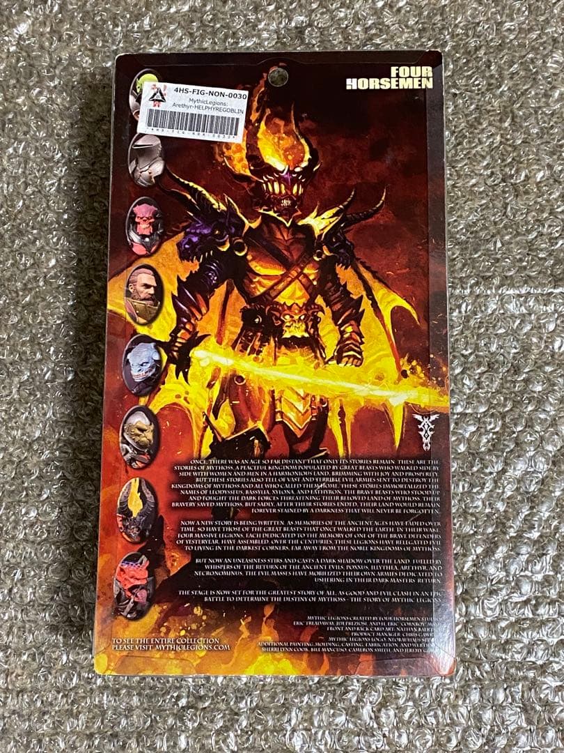 SF・ファンタジー・ホラー Mythic Legions Helphyre Goblin