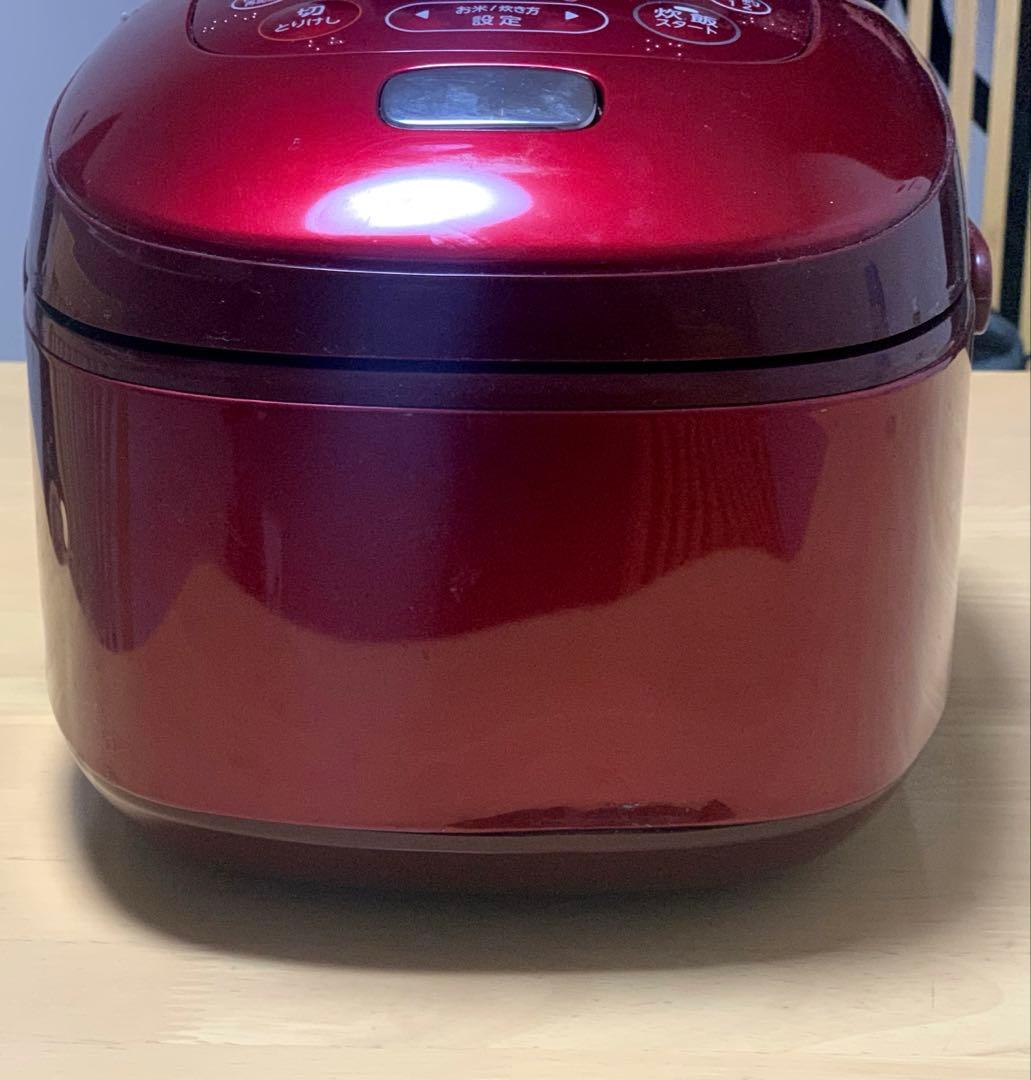 TOSHIBA RC-10VRE2 高火力真空IH炊飯器　5.5合炊　 赤
