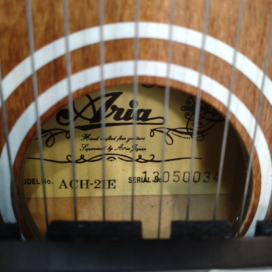 ARIA コードハープ ACH-21E ピックアップ内蔵 専用ケース付　楽器