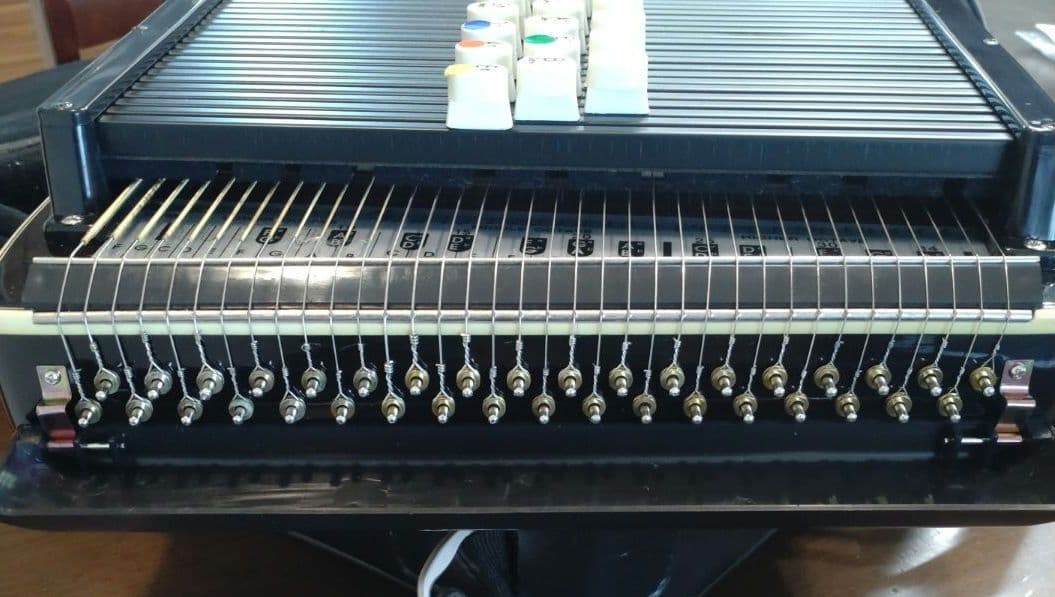 ARIA コードハープ ACH-21E ピックアップ内蔵 専用ケース付　楽器