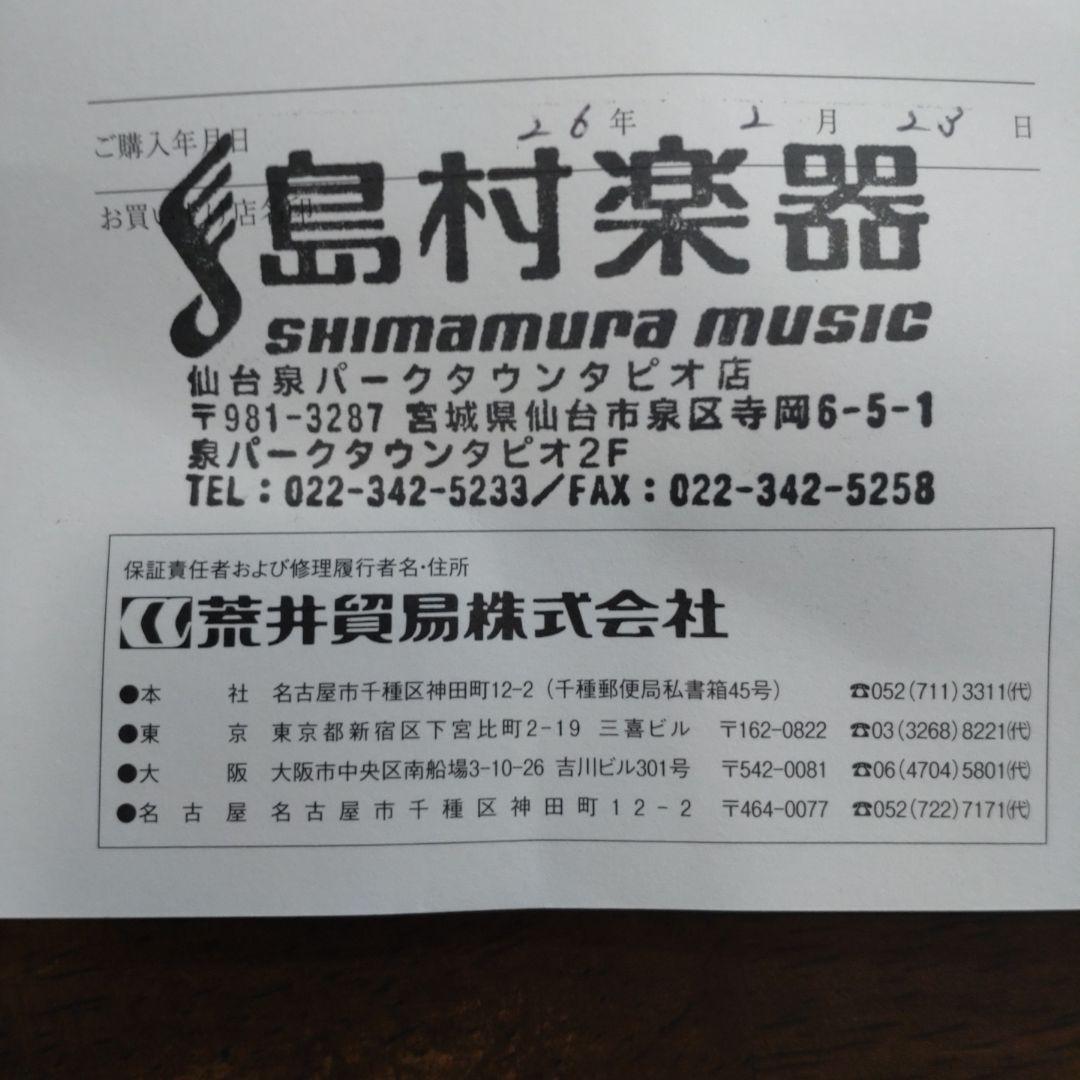 ARIA コードハープ ACH-21E ピックアップ内蔵 専用ケース付　楽器