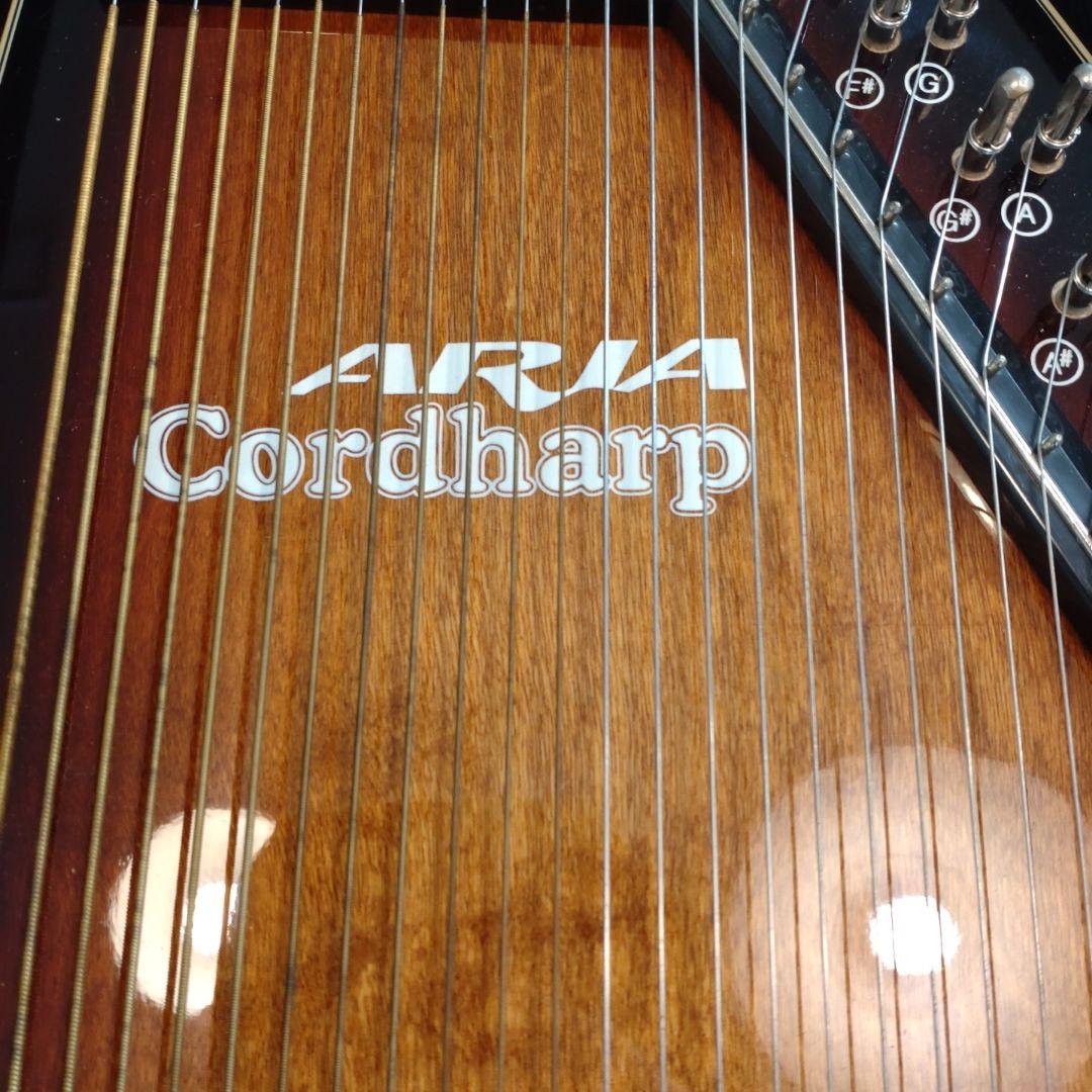 ARIA コードハープ ACH-21E ピックアップ内蔵 専用ケース付　楽器