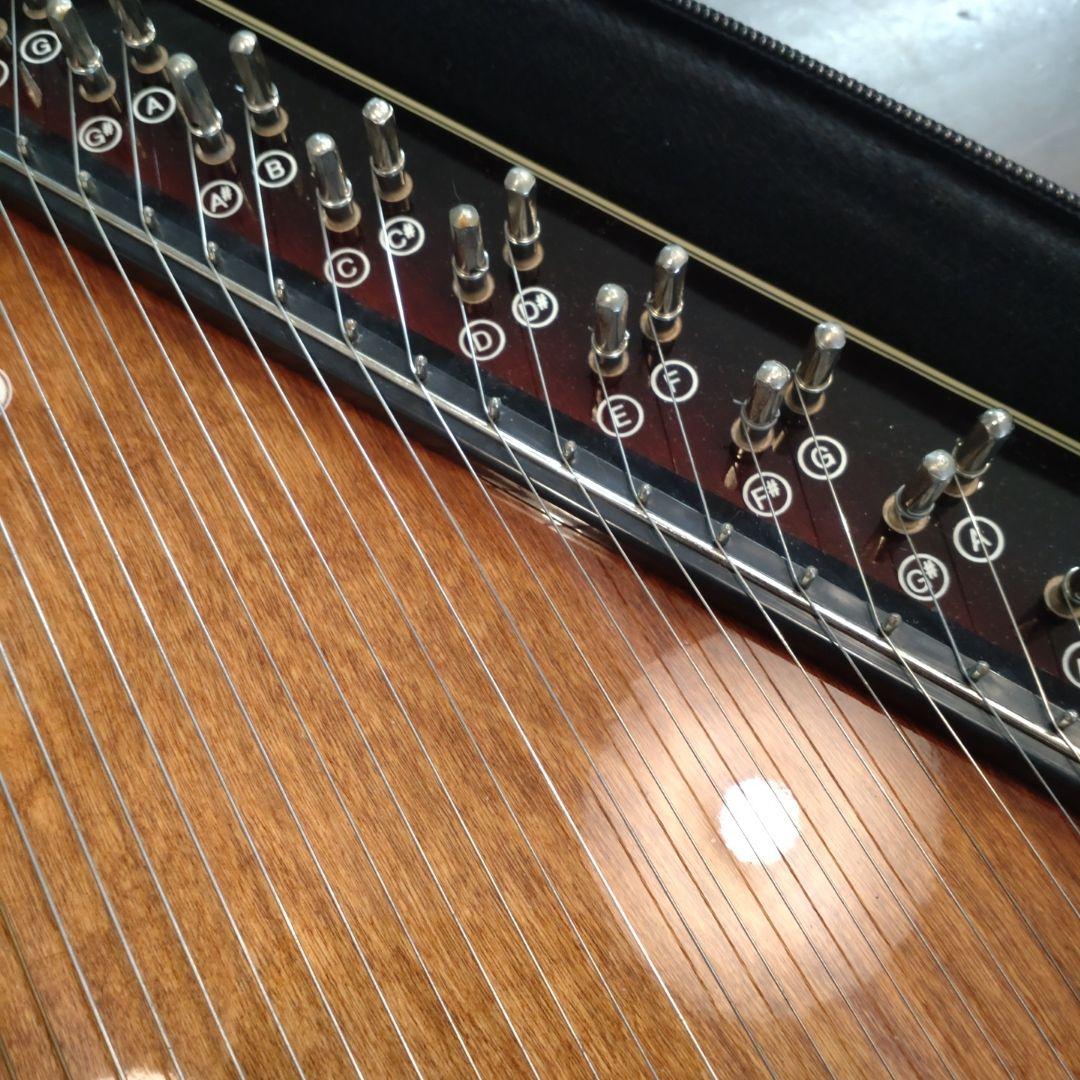 ARIA コードハープ ACH-21E ピックアップ内蔵 専用ケース付　楽器