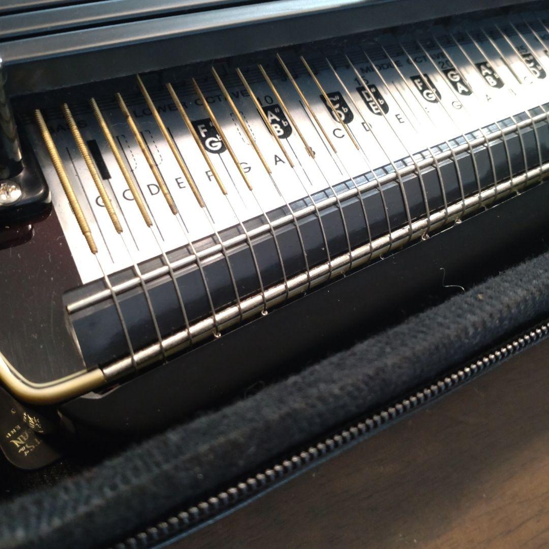 ARIA コードハープ ACH-21E ピックアップ内蔵 専用ケース付　楽器