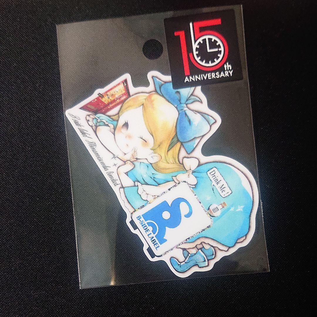 ビーサイドレーベル 南船場店 15周年 ステッカー  5種類