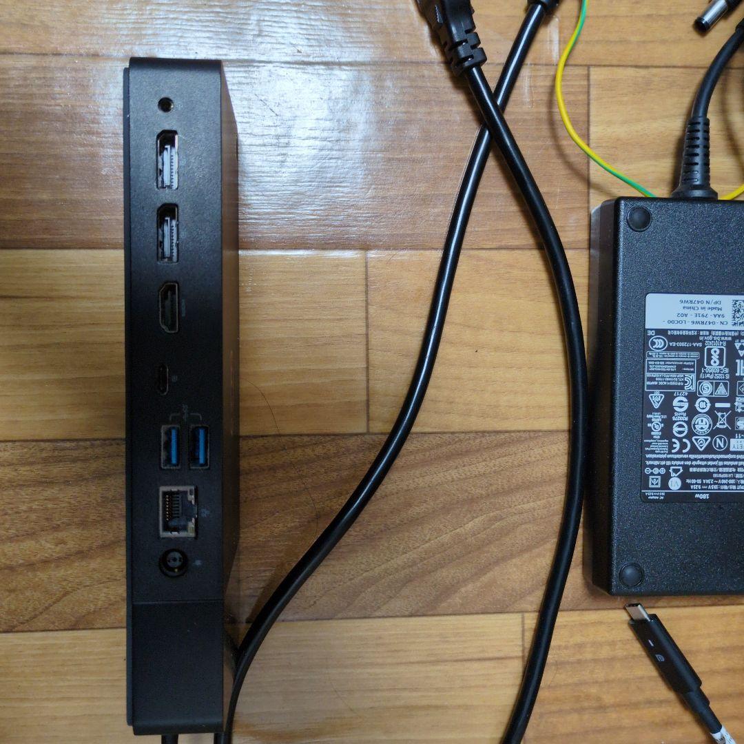 デル Thunderbolt Dock ドッキングステーション WD19