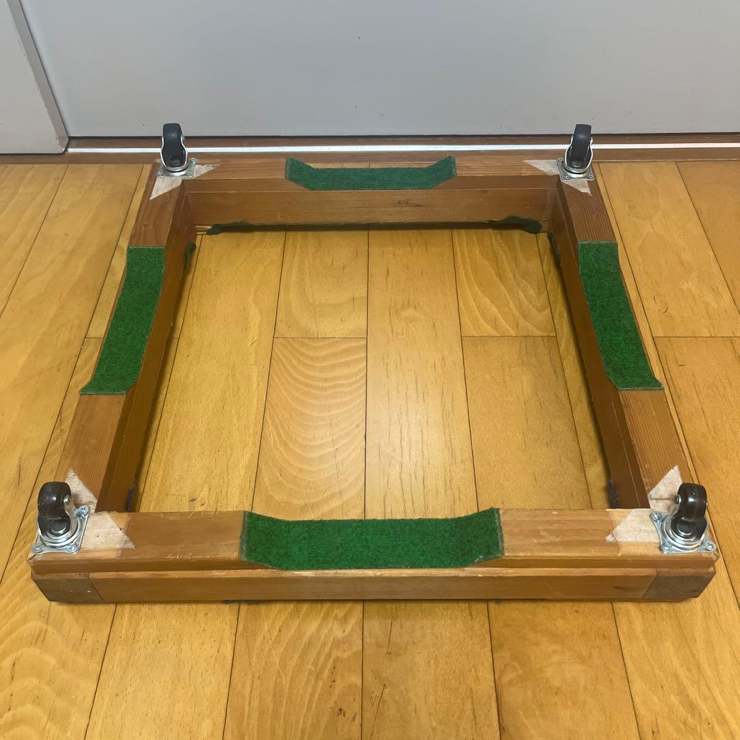 1尺6寸用太鼓台　キャスター付き　据え置き台　長胴太鼓　太鼓台