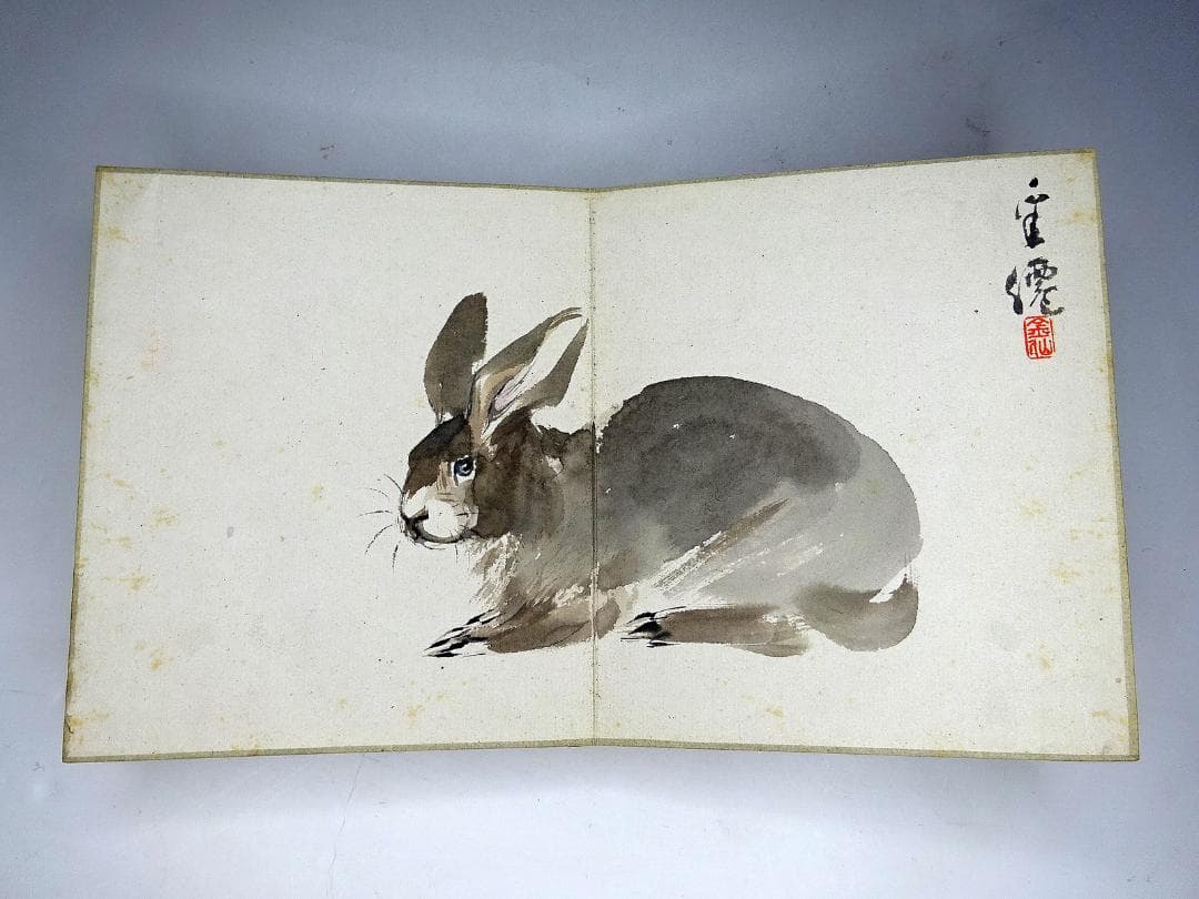 #希少 #画帳 #彩色 #肉筆 #書 #図帳 #日本画 #花鳥 #風景 #和本