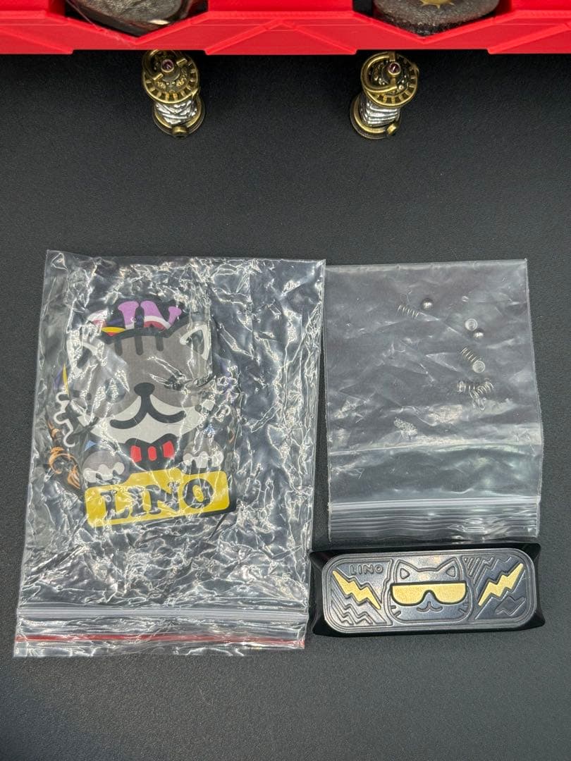 メーカー正規品LIMBO（リンボ）猫スライド ジルコニウム　フィジェットトイ