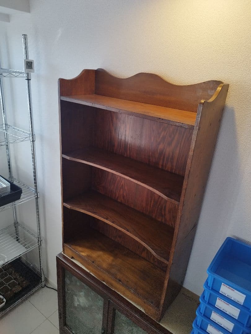 アンティーク　本棚　昭和　レトロ