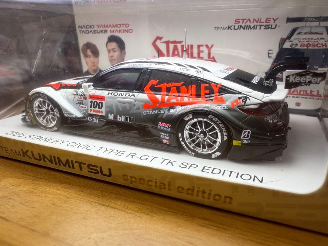 ミニカー 1/43 STANLEY CIVIC TYPE R-GT 2025 #100