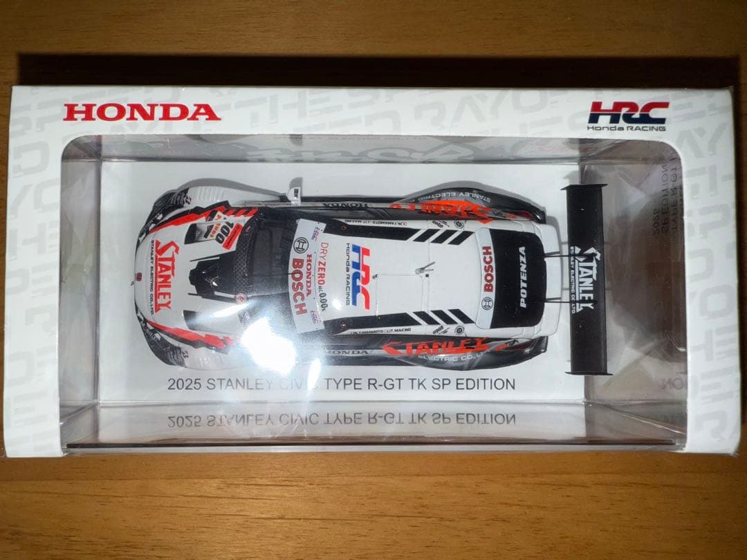 ミニカー 1/43 STANLEY CIVIC TYPE R-GT 2025 #100