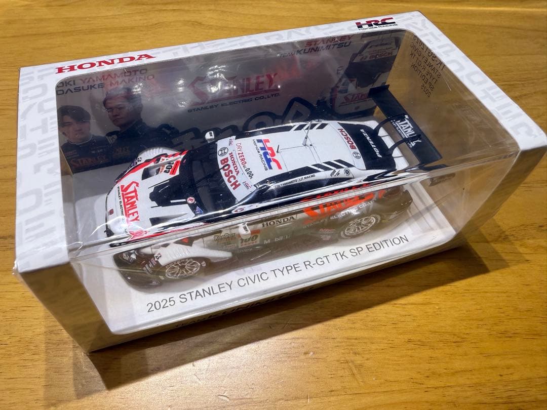 ミニカー 1/43 STANLEY CIVIC TYPE R-GT 2025 #100