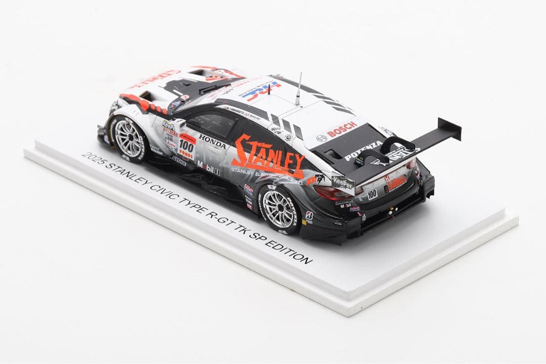 ミニカー 1/43 STANLEY CIVIC TYPE R-GT 2025 #100