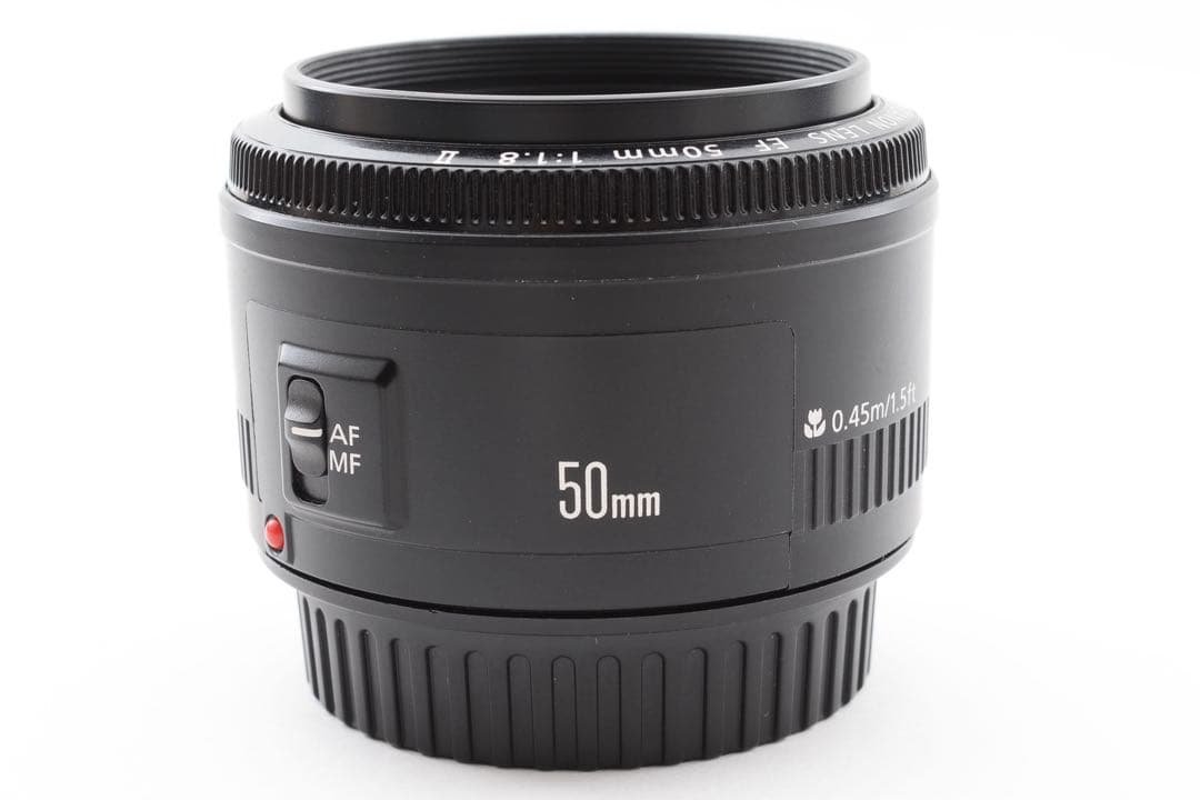 美品　キャノン 単焦点レンズ/Canon EF 50㎜1:1.8 II