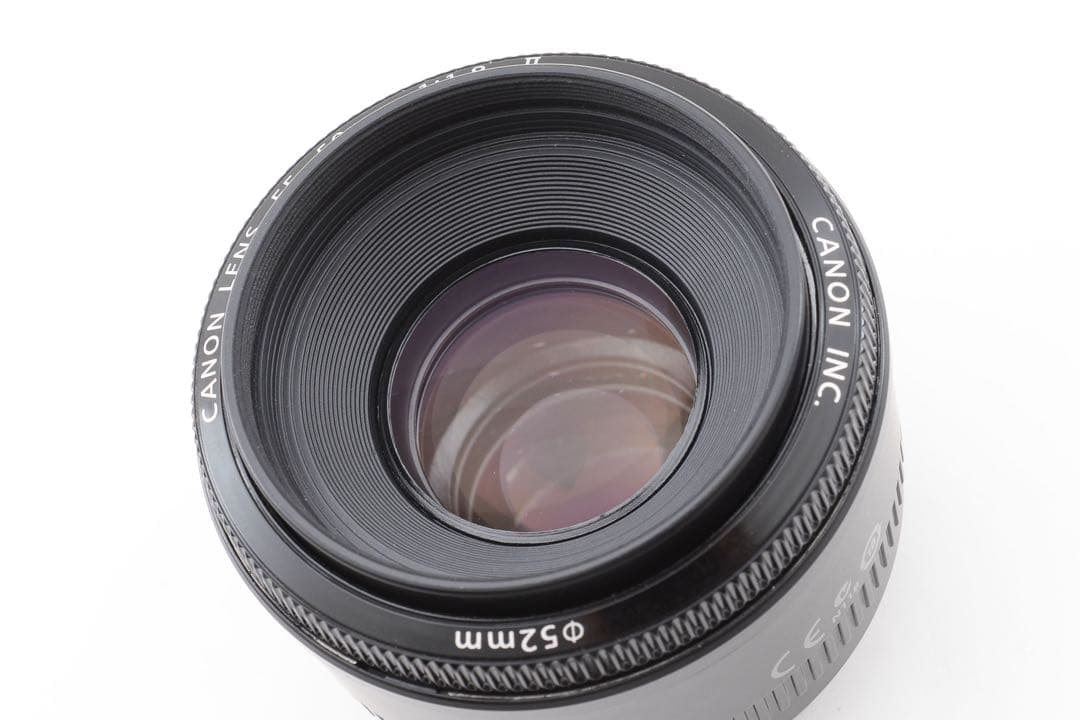 美品　キャノン 単焦点レンズ/Canon EF 50㎜1:1.8 II