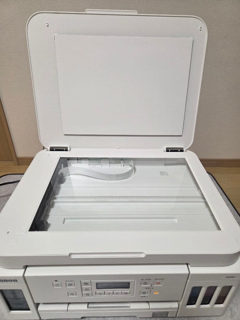 （ジャンク）Canon G6030 ホワイト プリンター ギガタンク