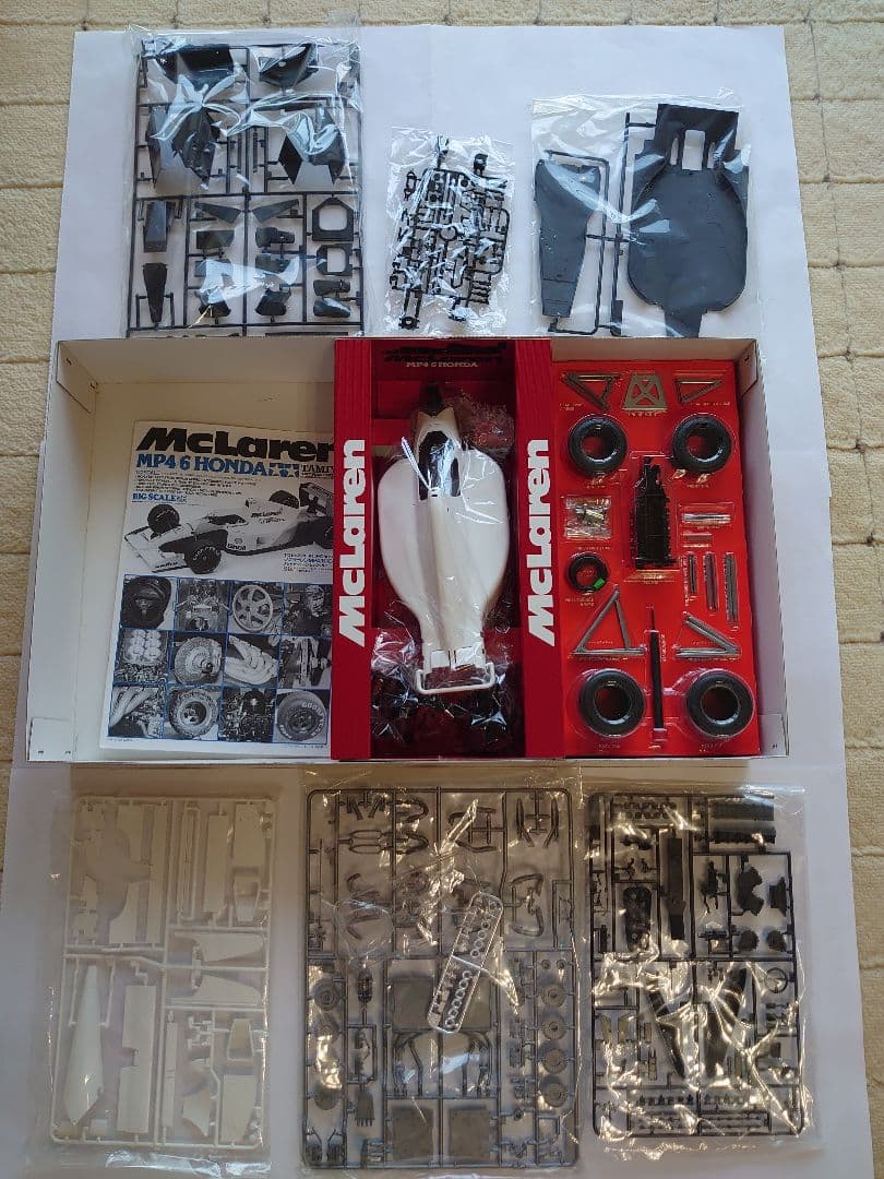 タミヤ1/12、1/20マクラーレン5台セット