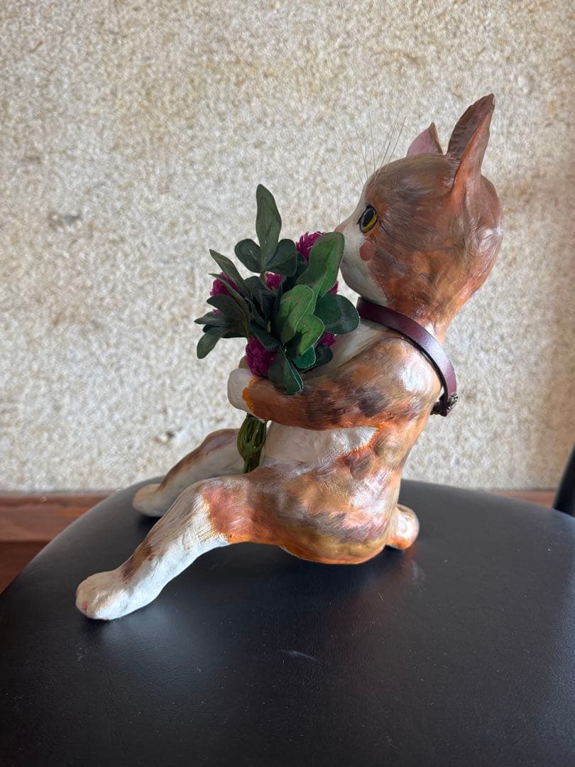 猫　置物　インテリア